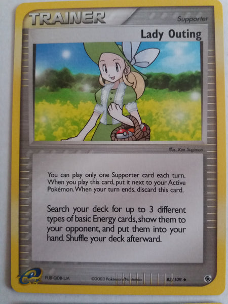 83/109 Lady Outing Ex Ruby & Sapphire Set Nr Mint – Mint