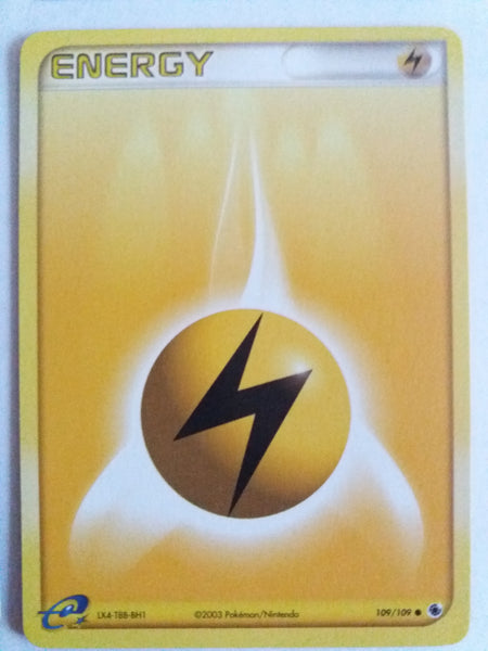 109/109 Lightning Energy Ex Ruby & Sapphire Set Nr Mint – Mint