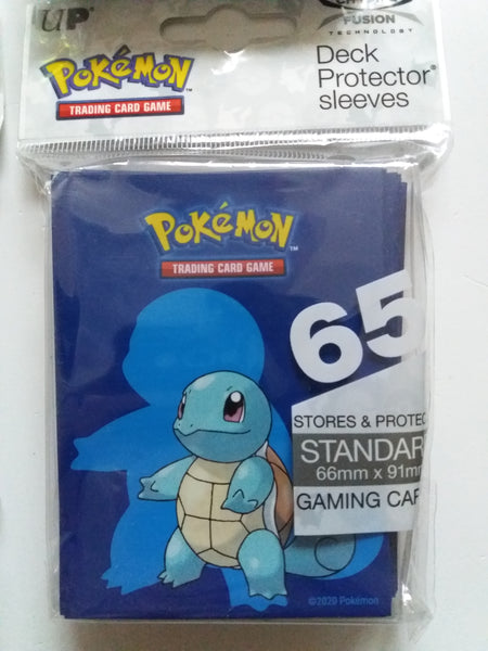 Ultra Pro Squirtle Standard Deck Protectors Sleeves Pack 65