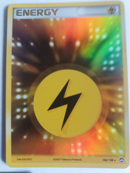 106/108 Lightning Energy Holo Ex Power Keepers Set Nr Mint – Mint