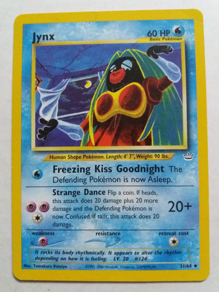 31/64 Jynx Neo Revelations Pokemon Card Nr Mint - Mint