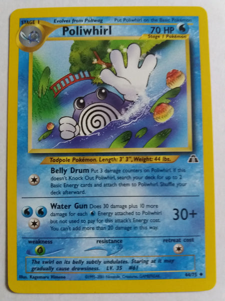 44/75 Poliwhirl “Neo Discovery” Nr. Mint – Mint