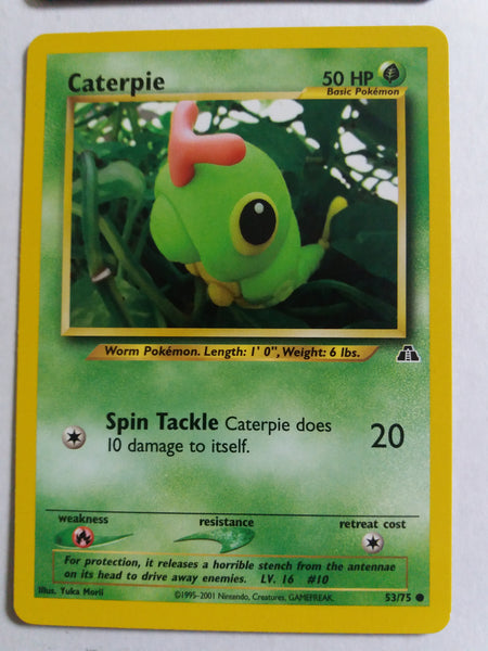 53/75 Caterpie “Neo Discovery” Nr. Mint – Mint