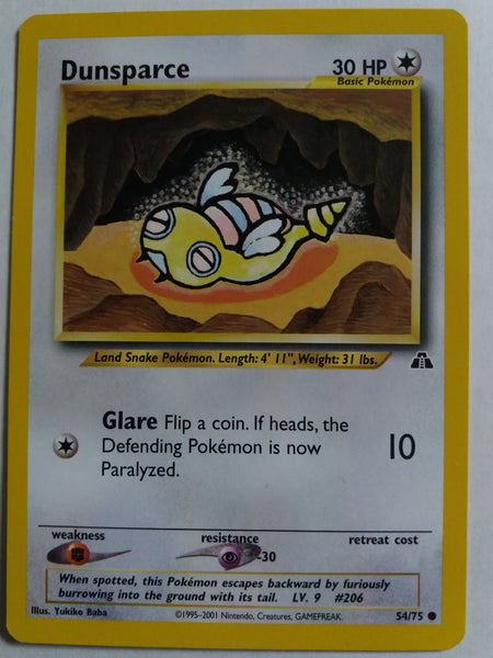 54/75 Dunsparce “Neo Discovery” Nr. Mint – Mint