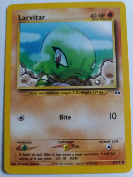 57/75 Larvitar “Neo Discovery” Nr. Mint – Mint