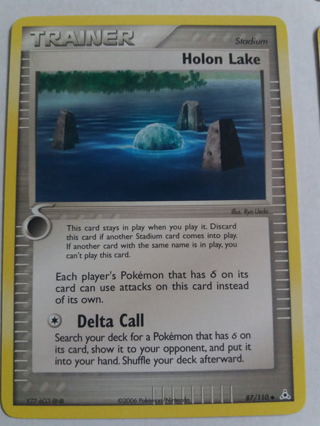 87/110 Holon Lake “EX Holon Phantoms” Nr Mint – Mint