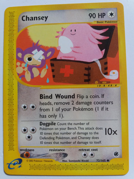 72/165 Chansey “Expedition” Nr. Mint – Mint