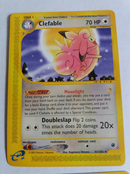 41/165 Clefable Rare “Expedition” Nr. Mint – Mint