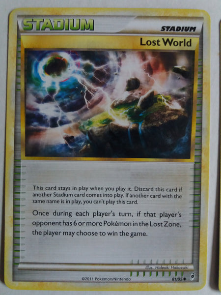 81/95 Lost World Non Holo Call Of Legends Set Nr Mint – Mint