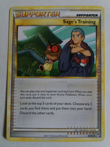85/95 Sage's Training Non Holo Call Of Legends Set Nr Mint – Mint