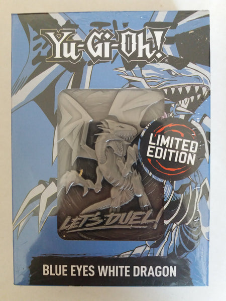 BNIB Yu-Gi-Oh Blue Eyes White Dragon Metal Collectors Card  ltd Ed to 9995 Worldwide