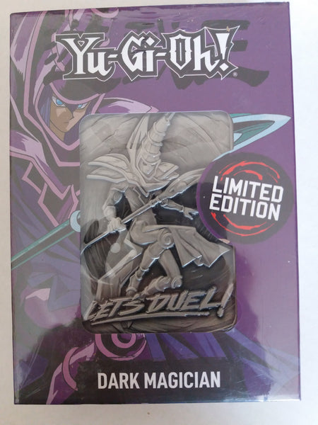 BNIB Yu-Gi-Oh Dark Magician Metal Collectors Card ltd Ed to 9995 Worldwide