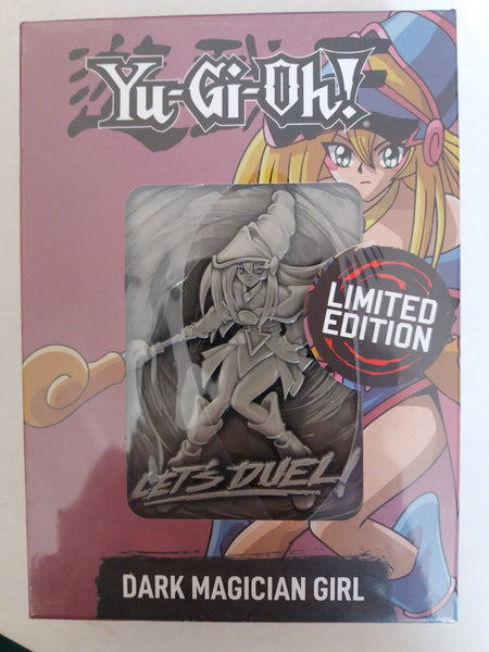 Yu-Gi-Oh Dark Magician Girl  Metal Collectors Card  ltd Ed to 9995 Worldwide
