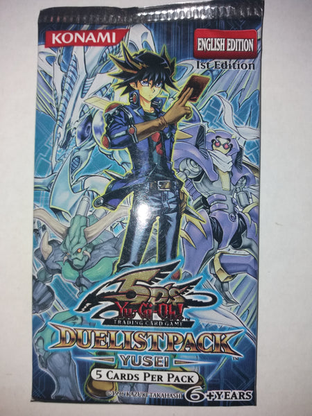 Yu-Gi-Oh Yusei Duellist Booster Pack Number 3 x 1 Pack