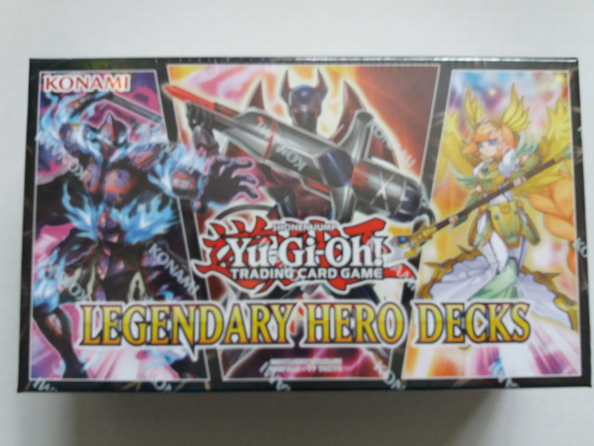 Yu-Gi-Oh Legendary Hero Decks Inc 3 Decks PokemonCardShop Yu-Gi-Oh Legendary Hero Decks Inc 3 Decks PokemonCardShop