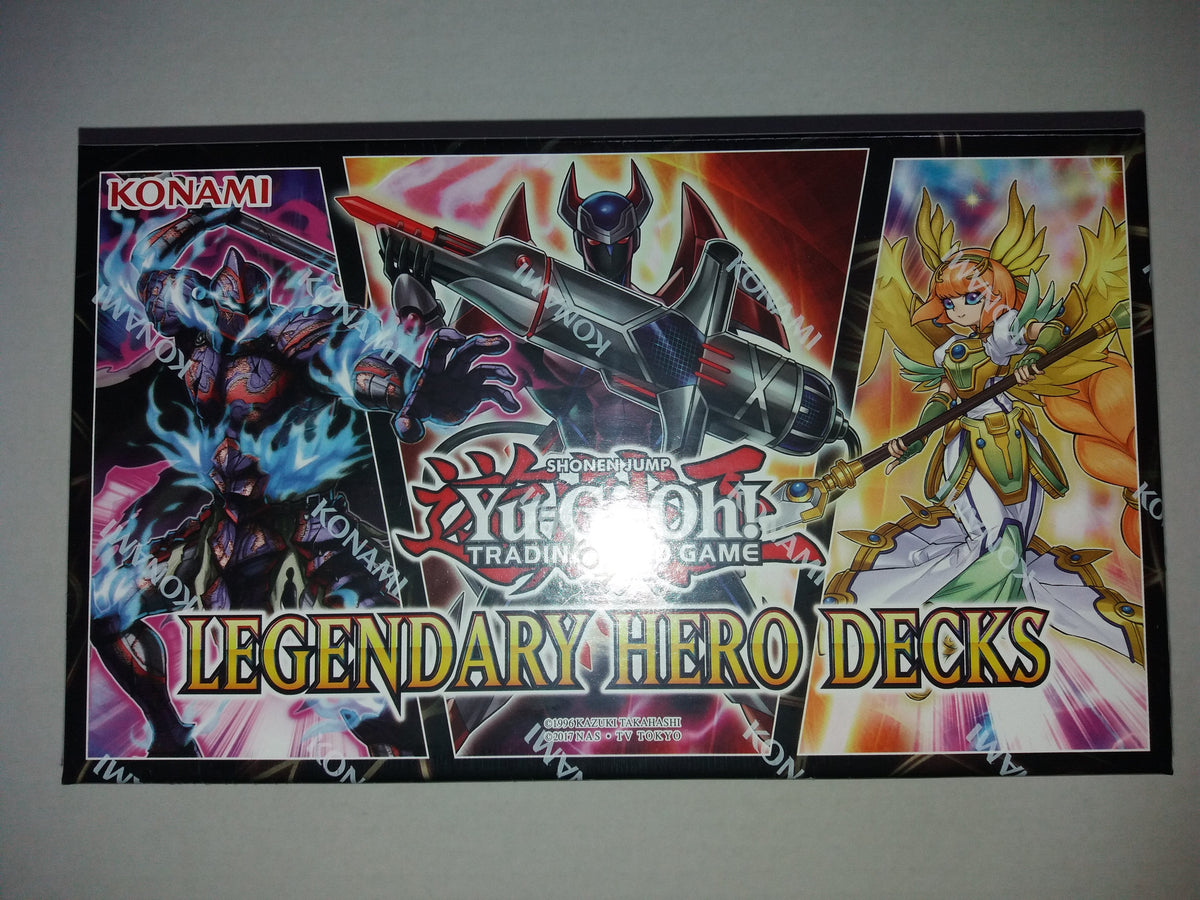 yugioh legendary hero decks release date Yu-Gi-Oh Legendary Hero Decks Inc 3 Decks – PokemonCardShop