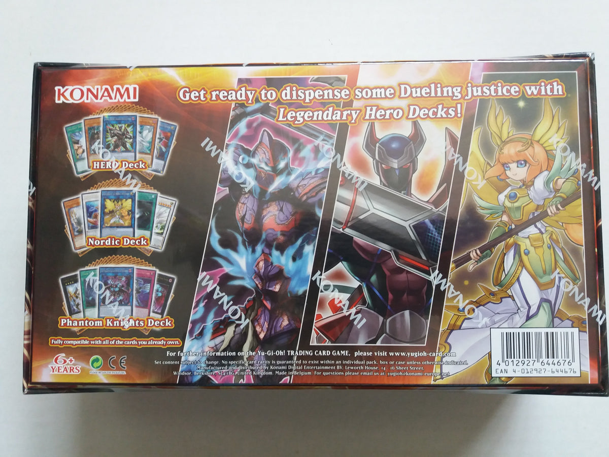 Yu-Gi-Oh Legendary Hero Decks Inc 3 Decks PokemonCardShop Yu-Gi-Oh Legendary Hero Decks Inc 3 Decks PokemonCardShop