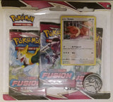 Pokemon Fusion Strike Triple Booster Packs With Promo Espeon Or Eevee