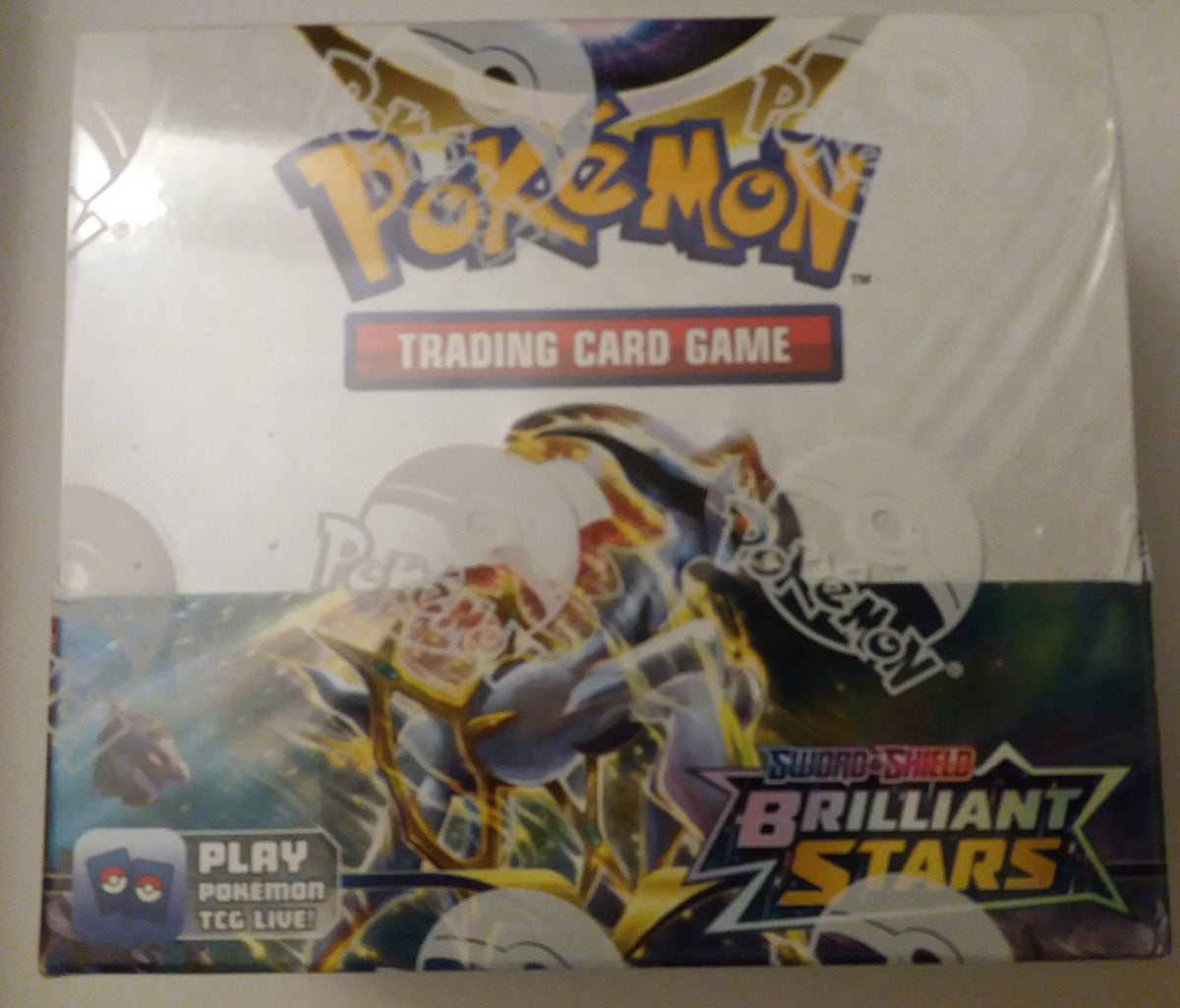 Brilliant Stars Pokemon Factory Sealed Booster Box high quality