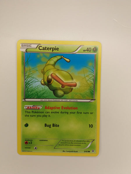 3/83 Caterpie Common Generations Set Pokemon Card Nr Mint - Mint