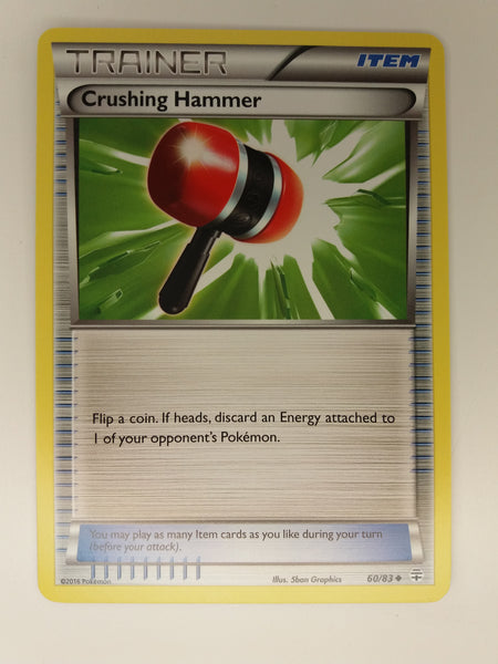 60/83 Crushing Hammer Uncommon Generations Set Pokemon Card Nr Mint - Mint