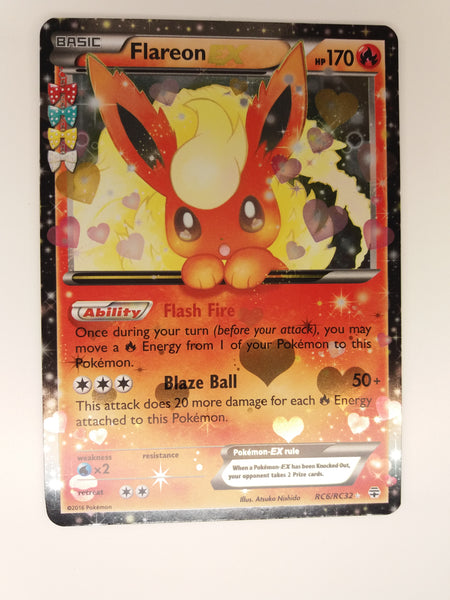 RC6/RC32 Flareon Ex Radiant Collection Set Generations Card Nr Mint - Mint