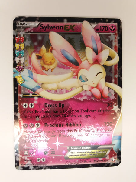 RC21/RC32 Sylveon Ex Rare Radiant Collection Set Generations Card Nr Mint - Mint