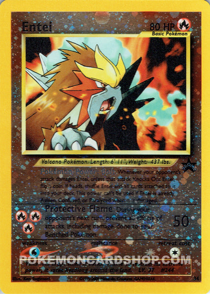 # 34 Entei Promo Pokemon Card Nr Mint - Mint