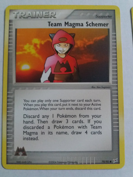 70/95 Team Magma Schemer “EX Team Magma vs Team Aqua” Nr. Mint – Mint