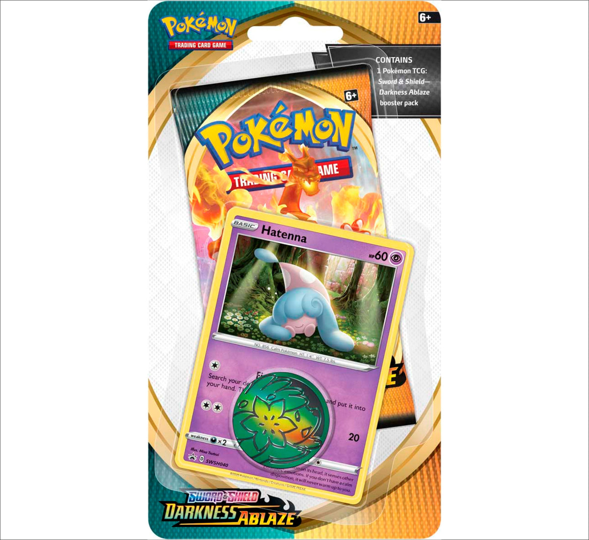 pokemon tcg sword & shield darkness ablaze booster pack Pokemon 1 x SwSh3 Darkness Ablaze Booster pack With 1 Promo –  PokemonCardShop