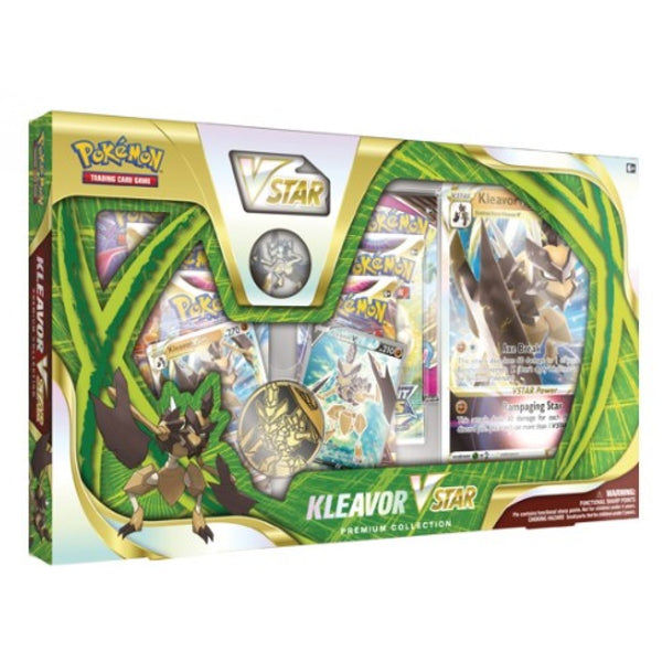 Pokemon Kleavor Vstar Premium Collection Box Pokemon Cards