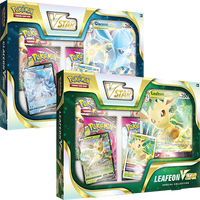 Pokemon Glaceon Vstar Leafeon Vstar Special Collection Boxes Pokemon Cards