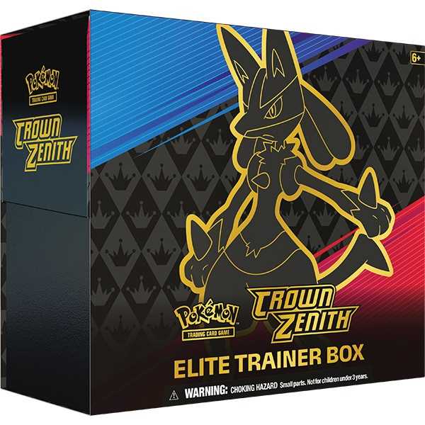 Pokemon Sw&Sh 12.5 Crown Zenith Etb Elite Trainer Box Release Date 20/01/23