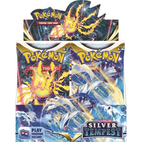 SW&SH 12 Silver Tempest Booster Box Pokemon Cards