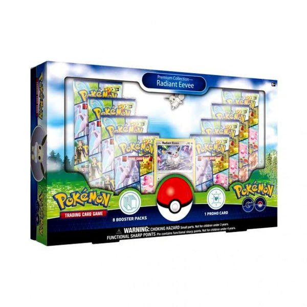 Pokemon GO Radiant Eevee Premium Collection Box Pokemon Cards  1/07/22