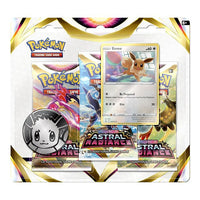 Pokemon Astral Radiance Triple Booster Packs With Promo Eevee Or Sylveon