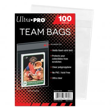 1 x Ultra Pro Team Bags 100 in a Pack New Sealed