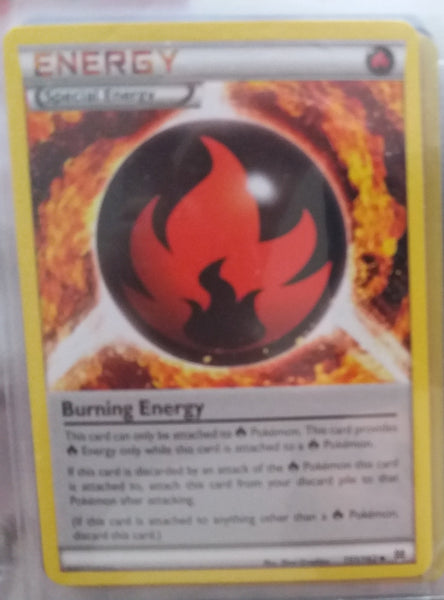 151/162 Burning Energy Uncommon BreakThrough Pokemon Card Nr Mint - Mint