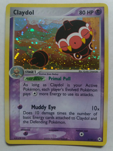 2/101  Claydol Rev Holo “EX Hidden Legends” Nr. Mint – Mint