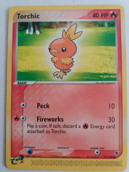 73/109 Torchic Ex Ruby & Sapphire Set Nr Mint – Mint