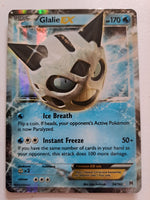 34/162 Glalie Ex BreakThrough Pokemon Card Nr Mint - Mint