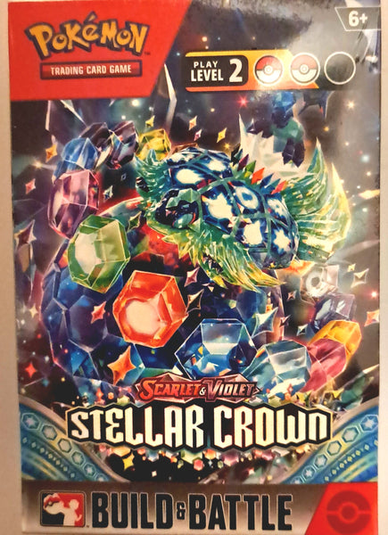 Pokemon 1 x SV7 Stellar Crown Build & Battle Kit