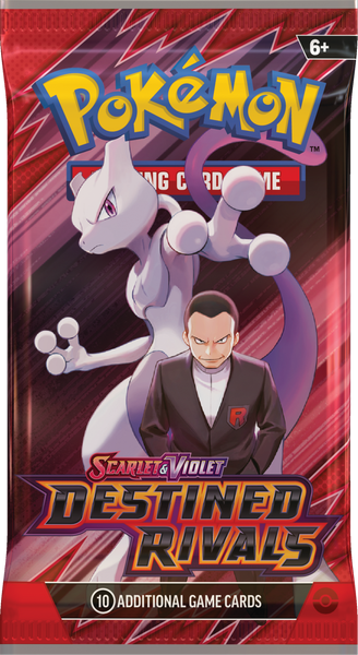 Pokemon 1 x SV10 Destined Rivals Booster Pack (Random Art)