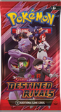 Pokemon 1 x SV10 Destined Rivals Booster Pack (Random Art)