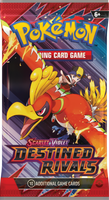 Pokemon 1 x SV10 Destined Rivals Booster Pack (Random Art)