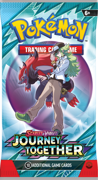 Pokemon 1 x SV9 Journey Together Booster Pack (Random Art)