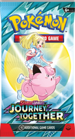 Pokemon 1 x SV9 Journey Together Booster Pack (Random Art)