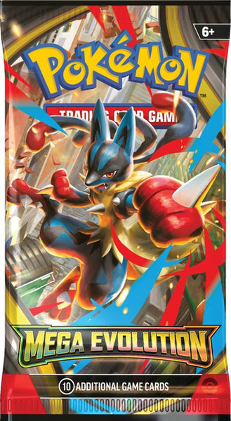 Pokemon 1 x Mega Evolution Booster Pack (Random Art)
