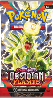 Pokemon 1 x SV3 Obsidian Flames Singles Booster Pack (Random Art)