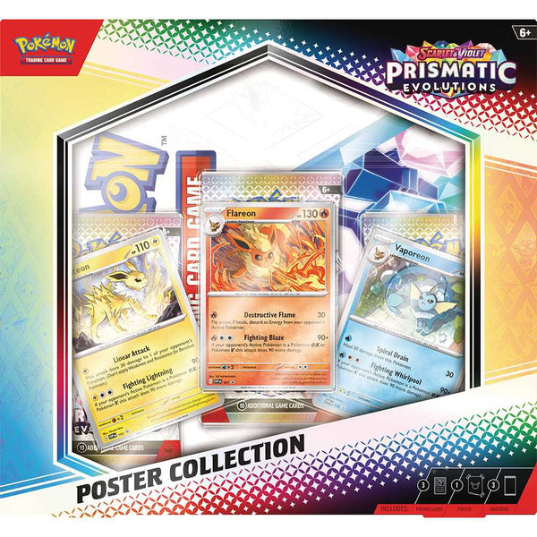 Pokémon TCG: Scarlet & Violet 8.5 - Prismatic Evolutions Poster Collection